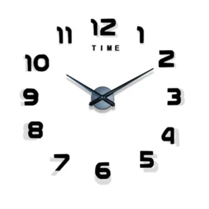 Bedroom Decoration Clock Large 3d Wall Clock Living Room Large Garden Acrylic M