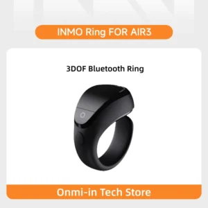 INMO AIR3 Accessories: Ring, Charging Cable, Touchpad, Sunglass Clip, Nose Pad
