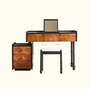 Home Vintage Dressing Table Luxury Storage Nordic Drawer Dressing Table Minimal