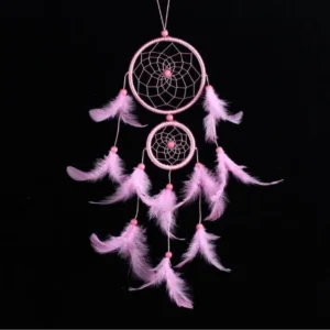 Indian Style Room Decor Catching Up Feather Weaving Feathers Wall Hanging Wind