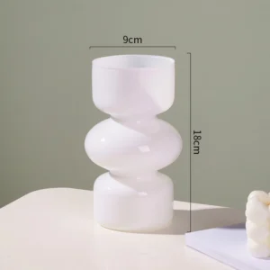 Glass Vase Nordic Home Decoration Room Decor Flower Vase Flower Pot Home Decor