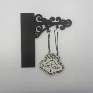 Book Decor, Literary Hangable Sign Readers, Creative Reading Accessories for En