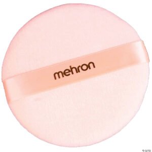 Mehron Velour Powder Puff for Makeup Application